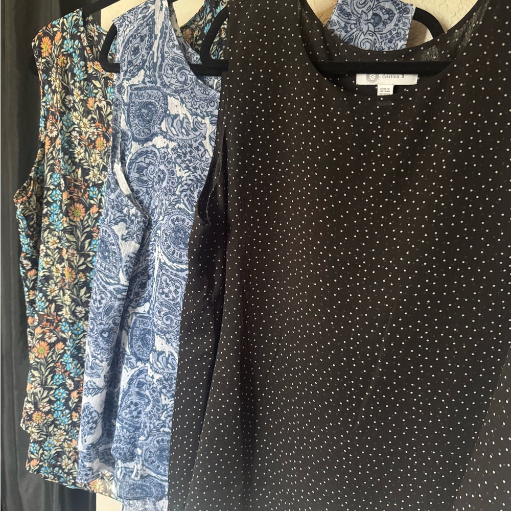3 Christina B Tank Tops